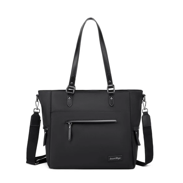 Smart Bags Twill Dimi Kumaş Kadın Omuz Çantası 3323 ürün görseli 1