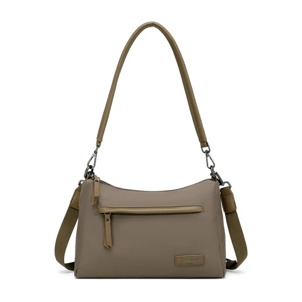 Smart Bags Twill Dimi Kumaş Kadın Omuz Çantası 3325 ürün görseli 1