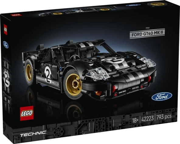 LEGO Technic 42223 1966 Ford GT40 MKII ürün görseli 1