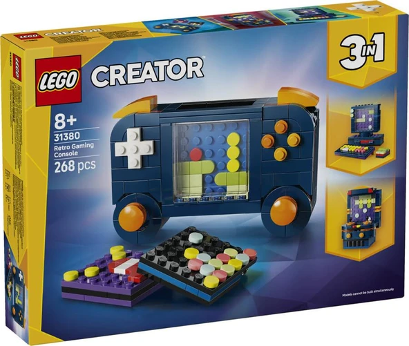 LEGO Creator 31380 Retro Gaming Console ürün görseli 1