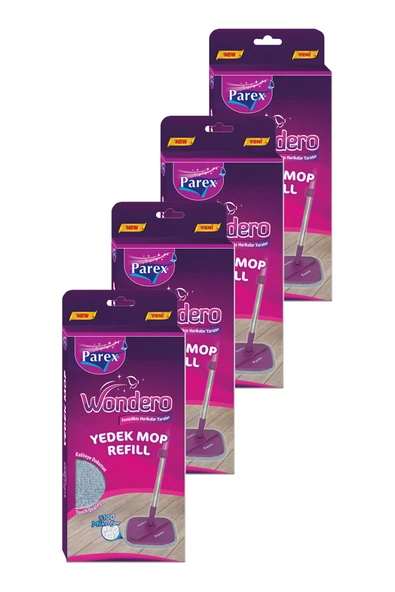 Wondero Yedek Paspas Mop Refill (4 LÜ SET) - Resim 2