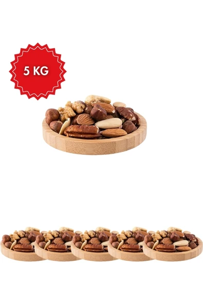 Araz et Özel Karışım Çiğ Kuruyemiş 5 kg - Sağlıklı Beslenme Paketi (Işlenmemiş, Ekonomik Boy) ürün görseli 1