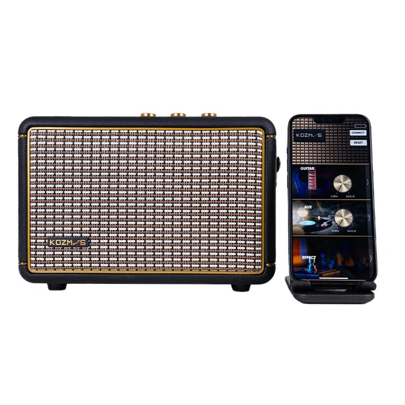 KOZMOS Blaze-30BK Uygulama ile Kontrol Edilebilen Elektro Gitar Amfisi ve Bluetooth Hoparlör ürün görseli 1
