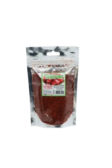 yeşilyurt Acı Kırmızı Pul Biber 100 Gr | Doğal Kurutulmuş Keskin Acı ve Canlı Renk ürün görseli 1