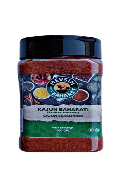 Mevsim Pet Kajun Baharatı 200 GR – Cajun Baharat Karışımı ürün görseli 1