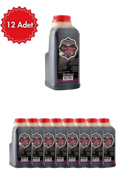 Abdurrahman Tatlıcı Üzüm Pekmezi 500 G x 12 Adet – Geleneksel Pekmez Lezzeti ürün görseli 1