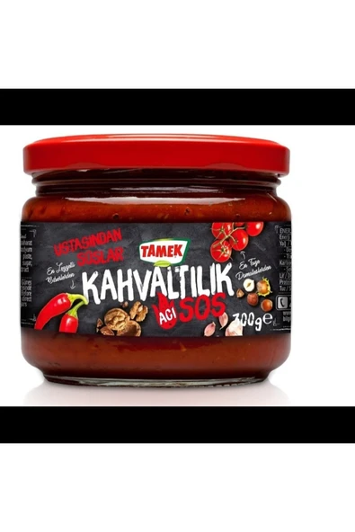 TAMEK Kahvaltılık Acı Sos 300 g x 2 Adet ürün görseli 1