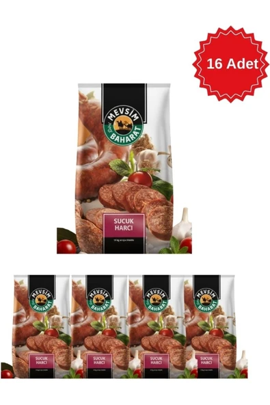 Araz et Dört Mevsim Geleneksel Sucuk Harcı 600 gr x 16 Adet ürün görseli 1