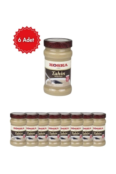 Koska Tahin 300 g x6 Adet | Kahvaltı ve Tatlı Tarifleri İçin ürün görseli 1