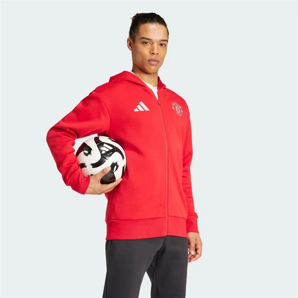 Adidas Manchester United Anthem Erkek Sweatshirt Hırka - IT4187 ürün görseli 1