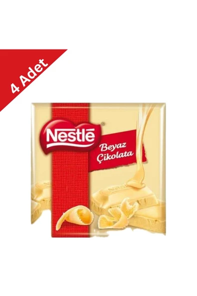 Nestle Klasik Beyaz Çikolata Kare 60 gr x 4 Adet ürün görseli 1
