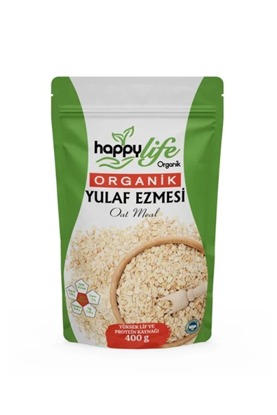 Happylife Organik Yulaf Ezmesi 500 gr x 6 Adet ürün görseli 1