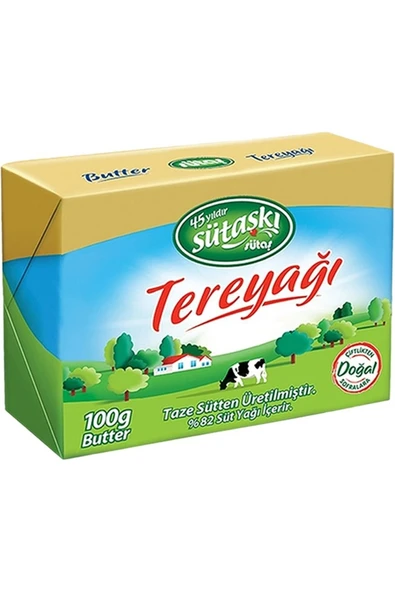 Kebir Sütaş Tereyağı 100 g x4 Paket – Sofralarınız İçin Yoğun ve Kremamsı Lezzet ürün görseli 1