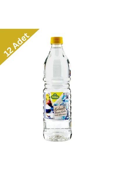 Kühne Karbonatlı Beyaz Sirke 1000 ml x 12 Adet (Pet Şişe) ürün görseli 1
