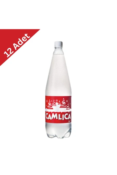 Çamlıca Sade Gazoz 1 Litre x 12 Adet ürün görseli 1