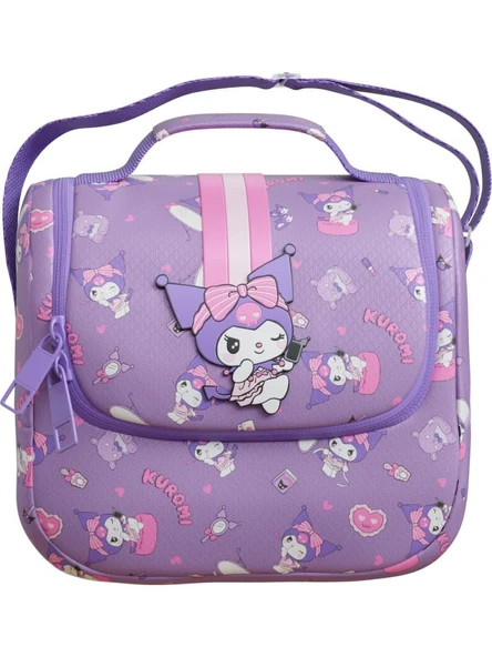 Kuromi Termoslu Beslenme Çantası 3355 Kuromi Termoslu Beslenme Çantası 3355  Sanrio Lisanslı ürün görseli 1