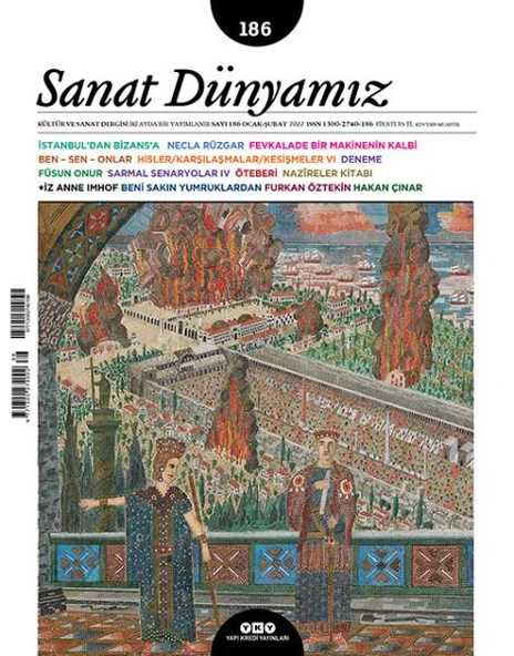 Sanat Dünyamız 186 Ocak Şubat 2022 ürün görseli 1