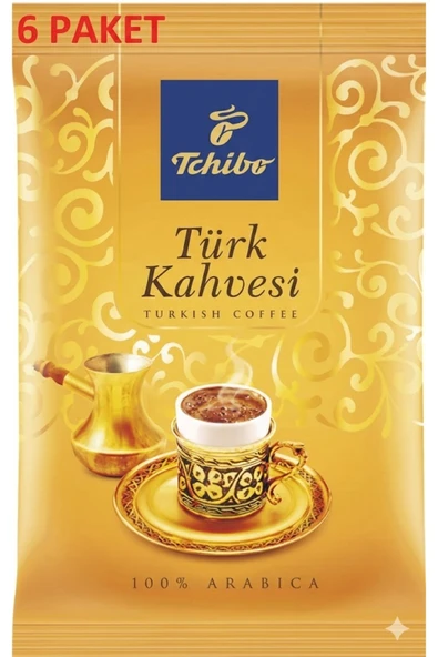 Tchibo Türk Kahvesi 100 g x6 Adet | Klasik Türk Kahvesi Deneyimi ürün görseli 1