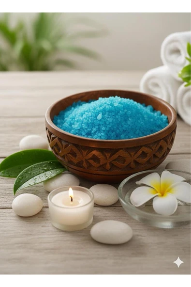 BATHQUEEN Ocean Breez Manikür Pedikür Banyo Tuzu 1000gr (EPSOM SALT) ürün görseli 1