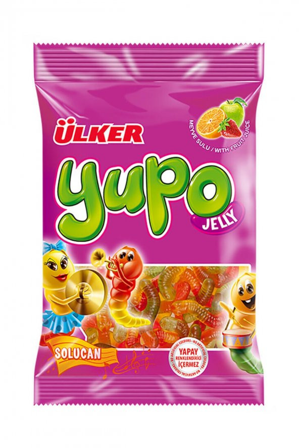 ÜLKER Yupo Jelly Solucan 80 gr - Resim 2