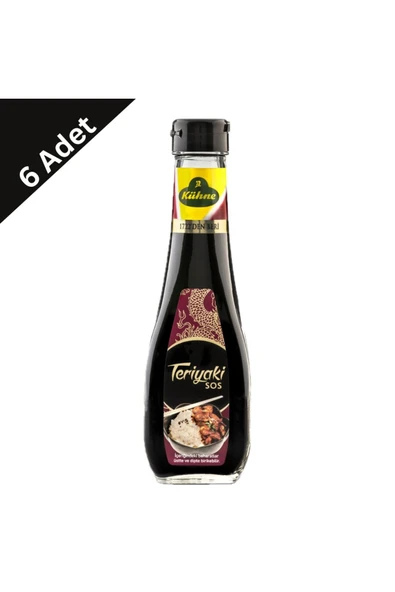 Kühne Teriyaki Sos 250 ml x 6 Adet ürün görseli 1