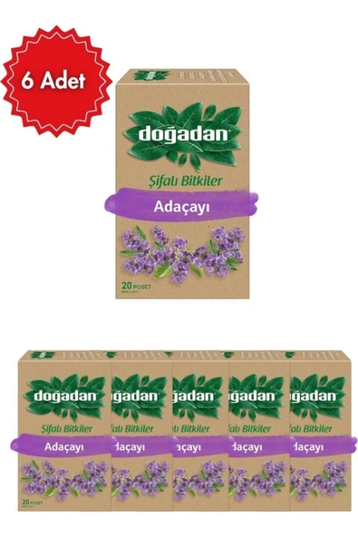 Doğadan Ada Poşet Çay x 6 Paket ürün görseli 1