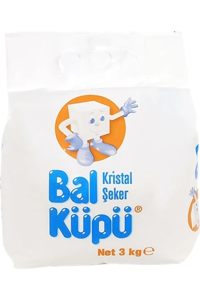 BALKÜPÜ Bal Küpü Kristal Şeker (3 Kg) X 4 Paket ürün görseli 1