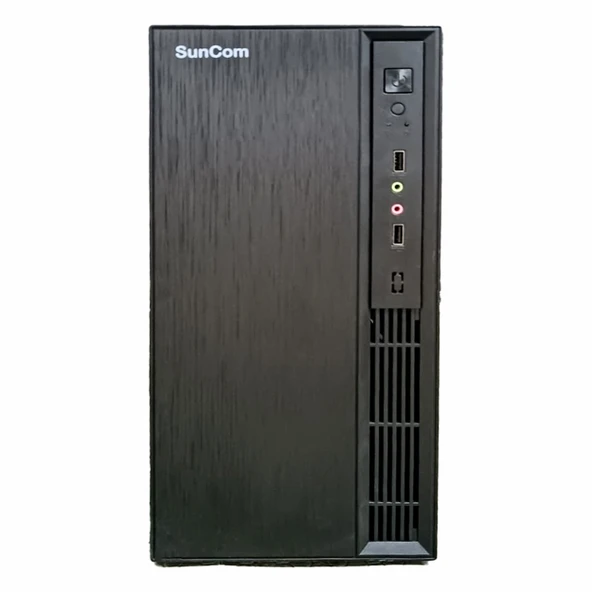 SunCom SC-606 300W USB 2.0 ATX Mid Tower Siyah Kasa - Resim 2