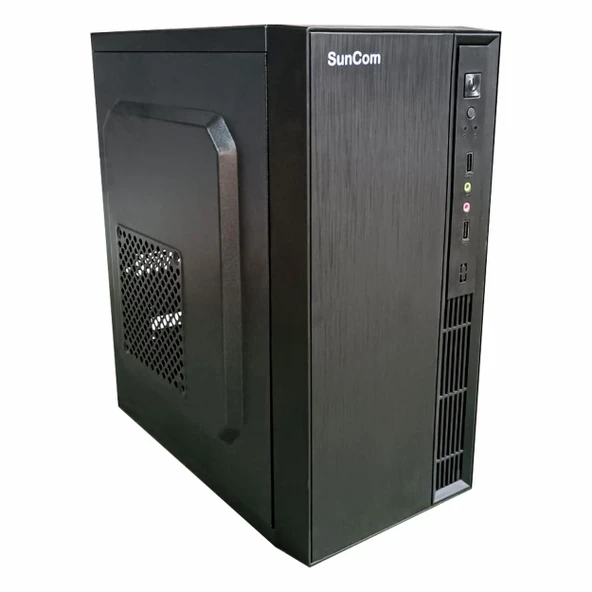 SunCom SC-606 300W USB 2.0 ATX Mid Tower Siyah Kasa ürün görseli 1