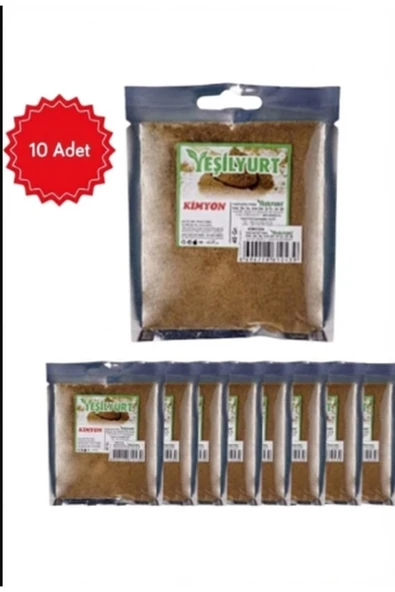 yeşilyurt Kimyon 40 g x 10 Adet | Doğal ve Katkısız Baharat ürün görseli 1