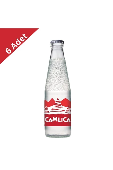 Çamlıca Sade Gazoz 200 ml x 6 Adet ürün görseli 1