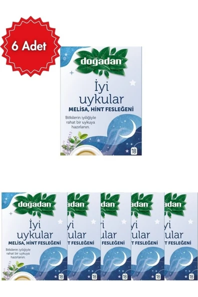 Doğadan Iyi Uykular Poşet Çayı x 6 Paket ürün görseli 1