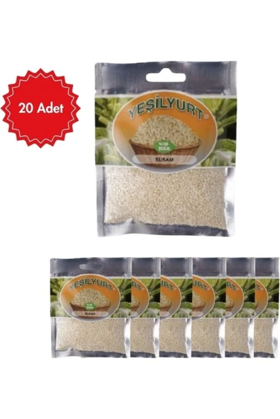 yeşilyurt Susam 40 G x 20 Adet | Doğal ve Katkısız | Hamur Işleri, Salata ve Yemekler Için ürün görseli 1