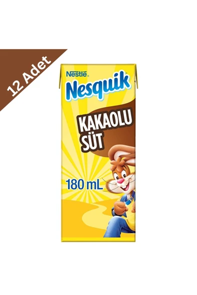 Nestle Nestlé Nesquik Kakaolu Süt 180 ml x 12 Adet ürün görseli 1