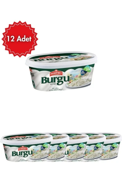 Araz et Muratbey Burgu Peynir 200 gr x12 Paket ürün görseli 1