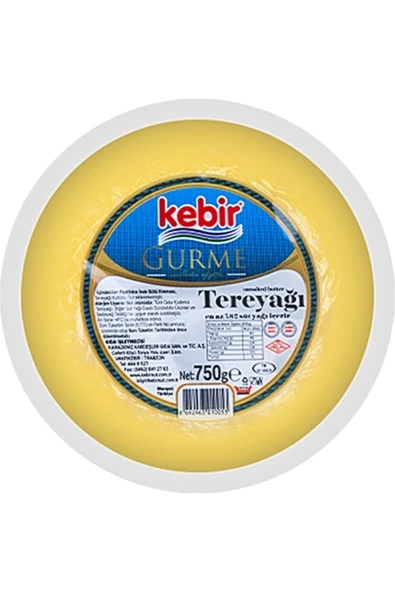 Kebir Tereyağı 750 g x12 Paket – Kahvaltı ve Yemekleriniz İçin Zengin Lezzet ürün görseli 1