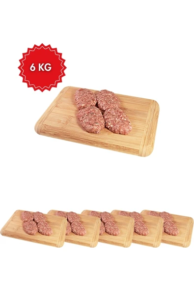 Araz et Kaşarlı Köfte 1 KG x 6 Adet | Hazır Pişirmelik Köfte | Pratik ve Lezzetli ürün görseli 1