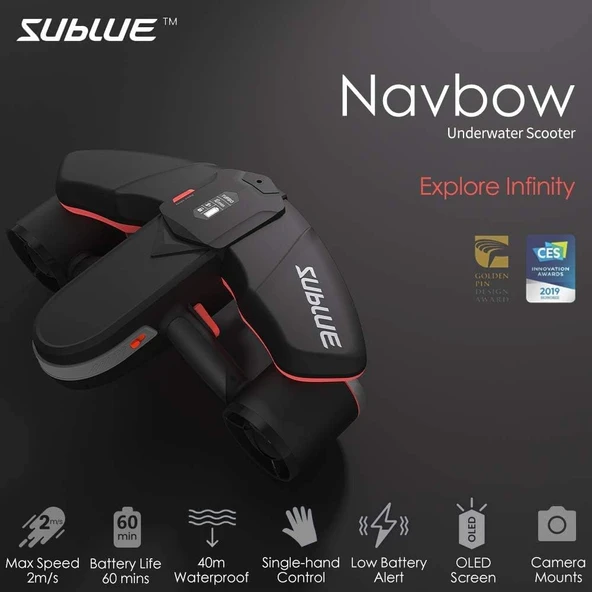 Sublue Navbow Su Altı Sea Scooter - Resim 5