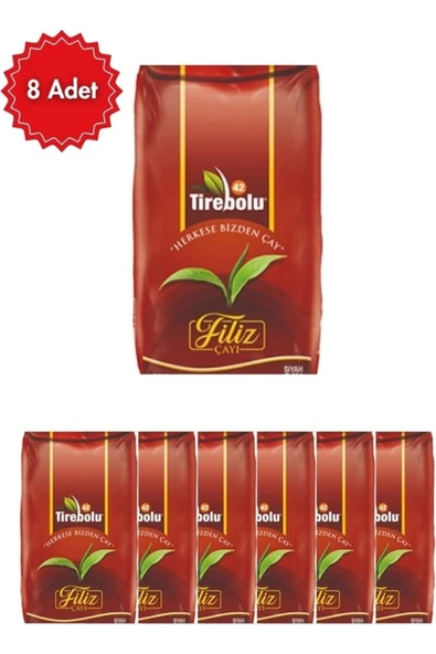 Tirebolu Filiz Çay 1 Kg x 8 Adet - Karadeniz’in Yoğun Aromalı Siyah Çayı ürün görseli 1