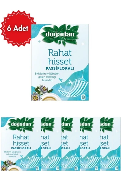 Doğadan Rahat Hisset Poşet Çay x 6 Paket ürün görseli 1