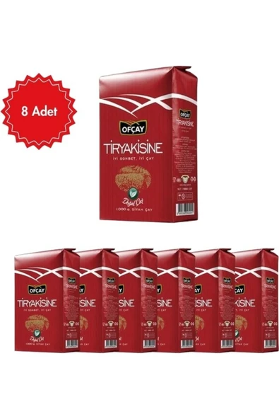 Ofçay Tiryakisine Çay x 8 Adet - Yoğun Aromalı Geleneksel Siyah Çay ürün görseli 1