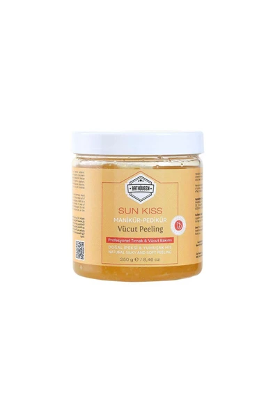 BATHQUEEN Sun Kıss Peeling Magnezyum (EPSOM SALT) Esaslı Vücut Peelingi ürün görseli 1