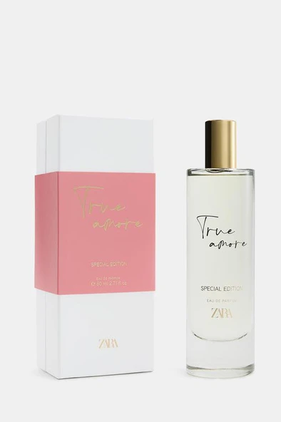 ZARA TRUE AMORE EDP 80 ML (2.71 FL. OZ). - Resim 6