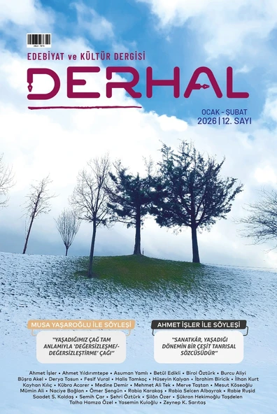 Derhal Dergi 12.Sayı Ocak-Şubat 2026 ürün görseli 1