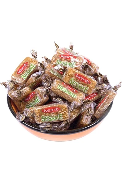KENT Sesame Ballı Susamlı Şeker 1 kg x 12 Paket ürün görseli 1