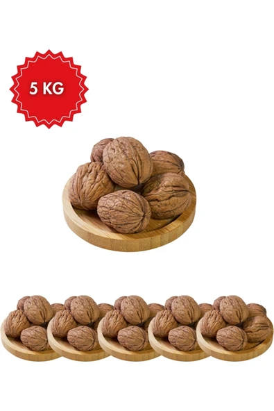 Araz et Kabuklu Ceviz 5 kg - Yeni Mahsul, Ince Kabuklu, Içi Dolgun ürün görseli 1