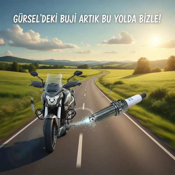 Bajaj Pulsar İridium Orta Buji Ns200 Rs200 Dominar 400 Uyumlu Champion Buji ürün görseli 1