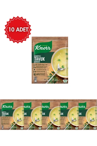 Knorr Şehriyeli Tavuk Çorbası 51 g x 10 Adet ürün görseli 1