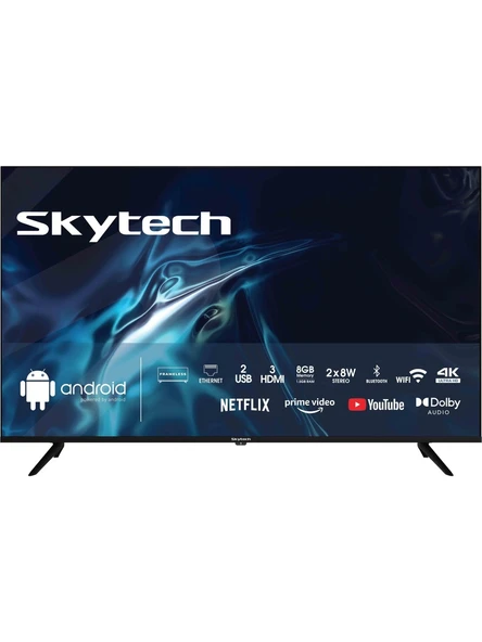 Skytech 55ST4105 55'' 139 Ekran 4K Ultra HD Whale OS Android LED TV ürün görseli 1
