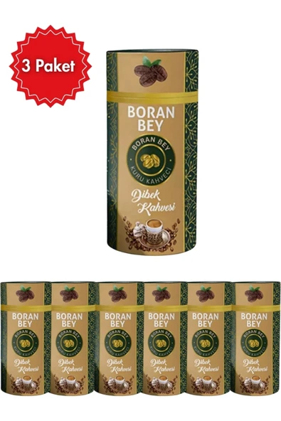 Araz et Boranbey Özel Dibek Kahvesi 200 gr x 3 Adet (Yumuşak Içim) ürün görseli 1
